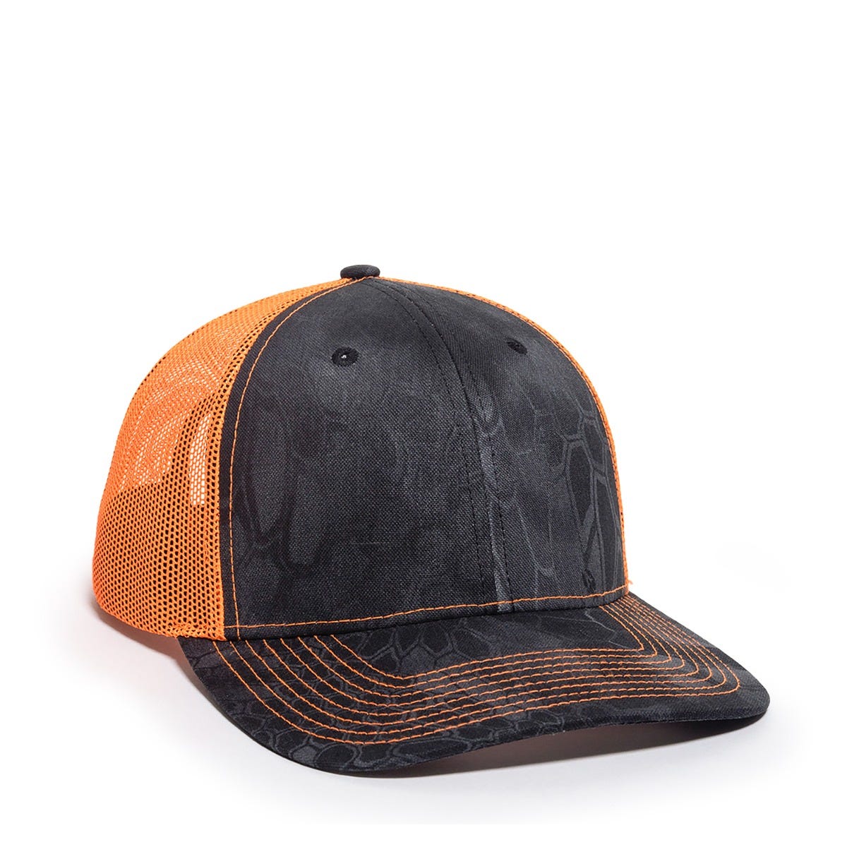Kryptek orange hat top